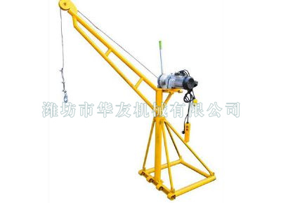 點(diǎn)擊查看詳細(xì)信息<br>標(biāo)題：濰坊華友機(jī)械建筑小吊機(jī) 閱讀次數(shù)：6489